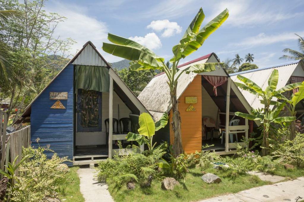 Beach Shack Chalet - Garden View Aframe Small Unit Kampong Juara Exterior foto